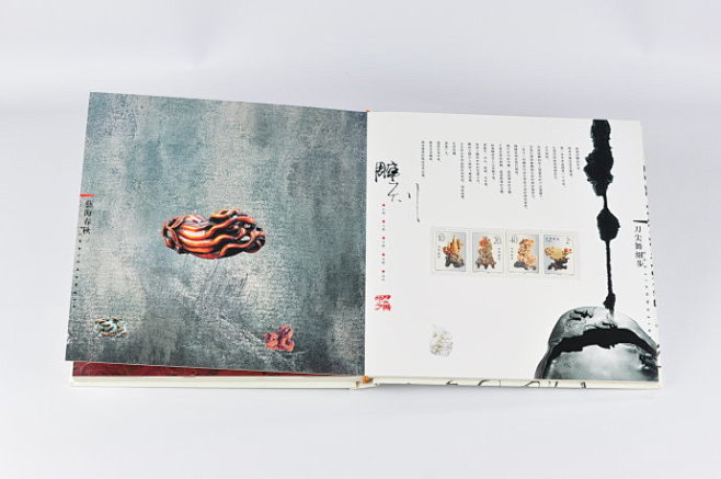 广东省的邮册设计-《岭南文化》邮册