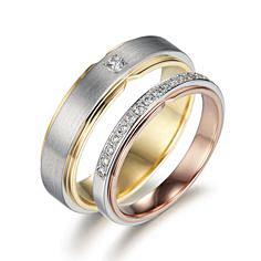 珠宝设计师Forest采集到Couple Rings 情侣戒