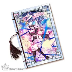 古风系列流苏装订本-夏尔
【颜色】以实物为准
【材质】米黄双胶纸
【尺寸】20*14cm             
【页数】60张单面彩页
【包装】PP袋
【装订】手工穿线小流苏
【产品简介】本款笔记本以动漫人物为形象设计，封面彩印，古风唯美，清新淡雅。彩穗摇曳，谜影斑驳，古风流苏锦上添花。装订采用精致绳线，纯手工穿线，细节匠心。
