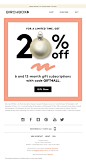 Birchbox - Last Chance! 20% off Gift Subscriptions