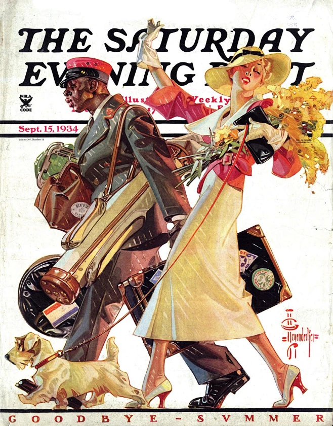 Leyendecker25 : Saturday Evening Post Illustrated by JC Leyendecker ...
