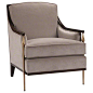 Bedroom:  Baker Furniture : Galerie Chair - 7384C : André Arbus : Browse Products: 