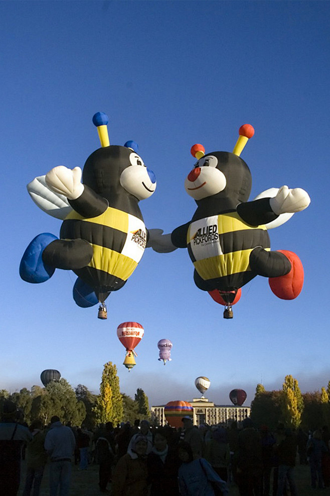 各种造型奇特的热气球近景特写08donpsplurgefrugalcomruth