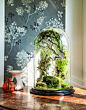 Wald-Terrarium von künstlichen Pflanzen von VERTplusSAUVAGE auf Etsy