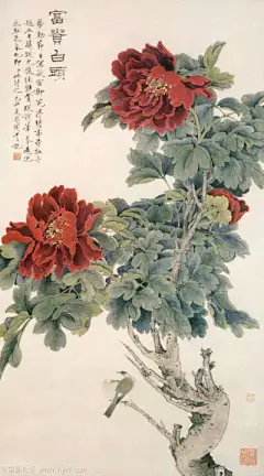 国画、工笔画 - 堆糖，美图壁纸兴趣社区