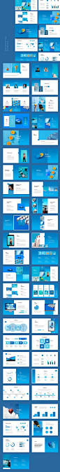 Blue Lemon – Creative Business Powerpoint Template - Creative PowerPoint Templates