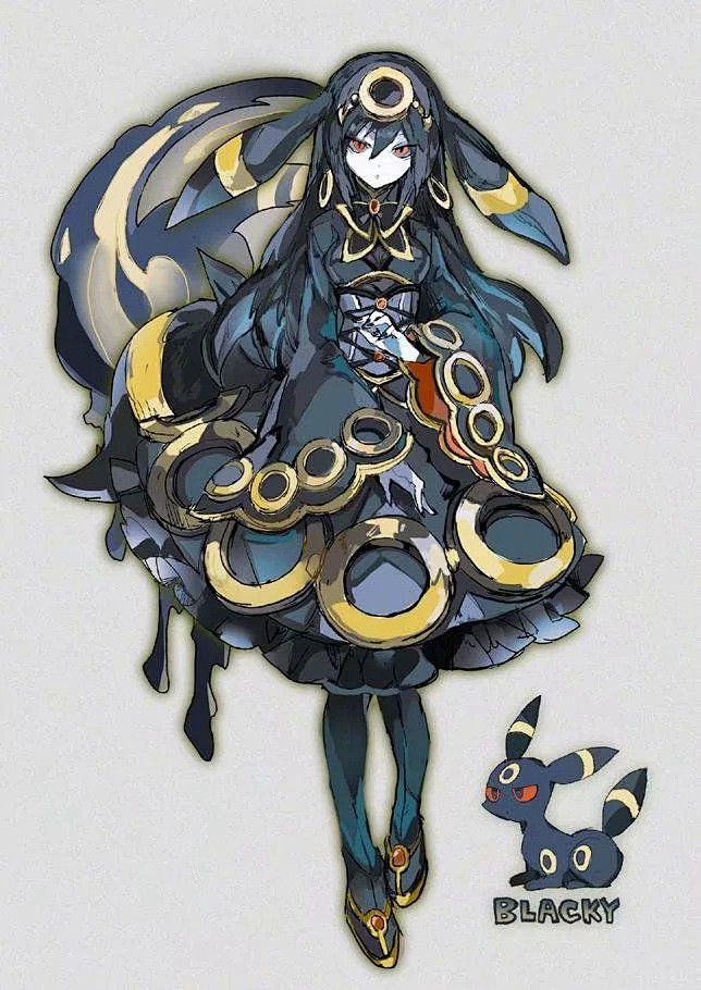 画师kantaro精灵宝可梦拟人化