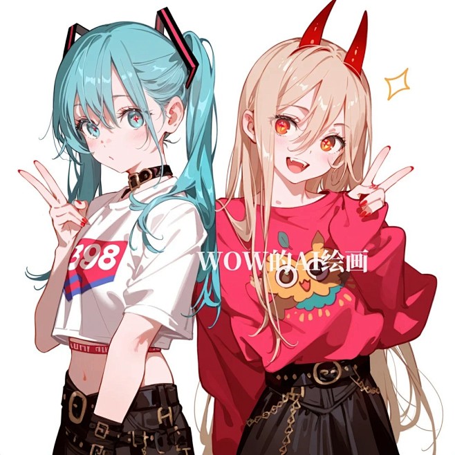 ✨初音和帕瓦的下午茶时间~✨_2_WOW...