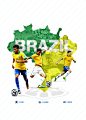 World Cup 2014 - Teams on Behance