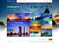 Vietnam Airlines Website Concept on Web Design Served