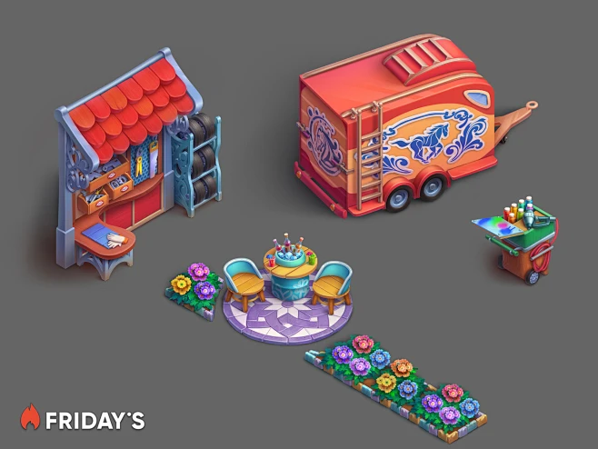 Farmscapes objects-花瓣网