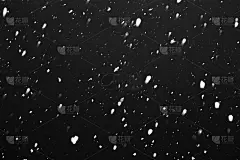 大雪。雪花落在天空上。雪花飞。