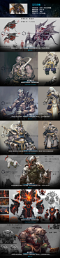《斗战神》人物和怪物设定 原画 概念 资料 图集 CG 素材-淘宝网