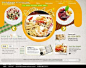 食品网站设计_360图片