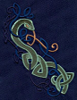 Celtic Majesty Snake | Urban Threads: Unique and Awesome Embroidery Designs