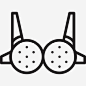 胸罩图标 https://88ICON.com 女性 时尚 内衣 文胸 服装 femenine