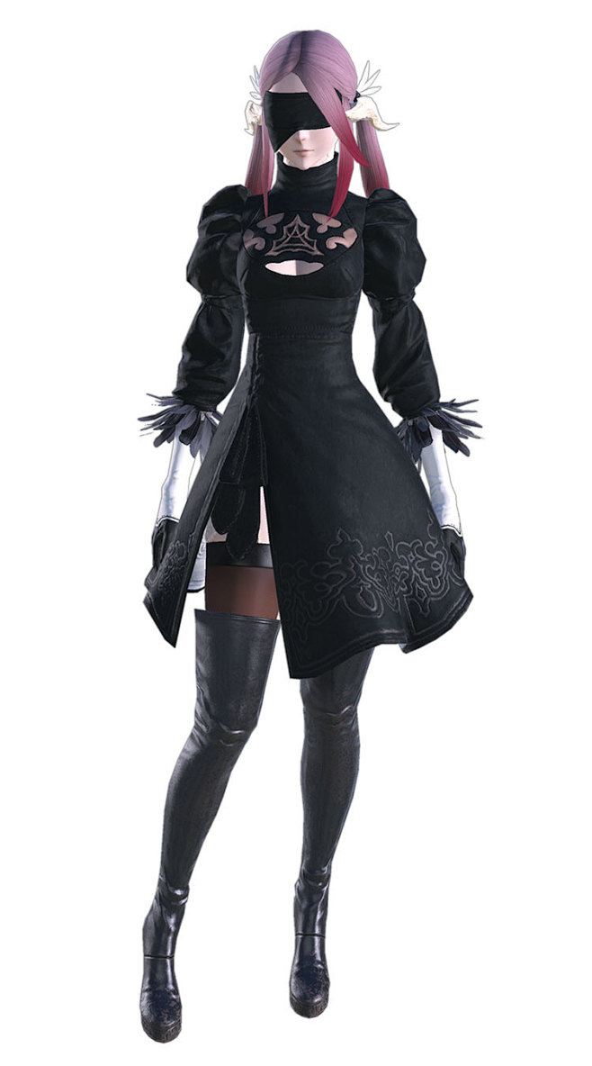 Female Au Ra YoRHa G...