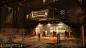 Star Citizen - Leavsden Station - Lorville, Alec Cornet : Leavsden Station is the transit station that leads to the central business district in Lorville, I had the opportunity to dress the entire area after I was given a part of the design layout.

Art D