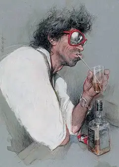 这夸张的画面绝对惊艳到你丨德国艺术家笔下的名人漫画肖像 : 德国艺术家-塞巴斯蒂安.克鲁格名人漫画肖像这些表情真的是好夸张像是人物的另一种性格不死板，活灵活现的！                                 ▼