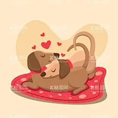 动物情侣  - 源文件下载【酷图网】动物情侣,浪漫动物,装饰,爱情,情人节,七夕节,浪漫,可爱