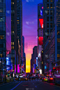 纽约,42街,背景,彩虹,多色的,单色图片,垂直画幅,天空,art deco风格,曙暮光