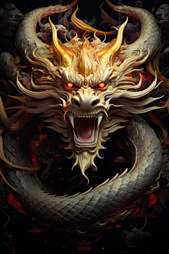 H-小胖猫采集到龙