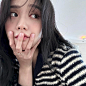 Photo by JISOO on March 21, 2024. May be a selfie of 1 person, hair, top and turtleneck.