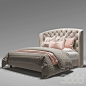 3d модели: Кровати - Кровать: 