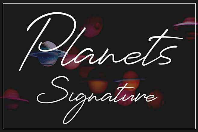 Planets Signature Fo...