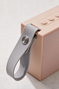 Slide View: 3: Splash-Proof Mini Square Bluetooth Speaker
