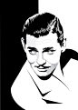 Clark Gable by pin