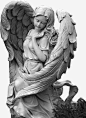 雕像高清素材 复古 天使 欧美 石像 石膏像 雕像 元素 免抠png 设计图片 免费下载 页面网页 平面电商 创意素材