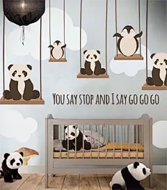 儿童房墙纸 壁纸 儿童壁纸 孩子房壁纸 孩子房墙布
