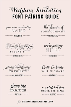WE+PARTY采集到婚礼常用艺术字体