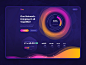 ONe Social Network crypto blockchain ico landing page web ux design ui