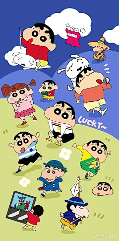 可爱蜡笔小新壁纸来了✨@群清日和的动态