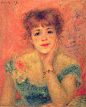 Jeanne Samary ~ Un tableau de Renoir