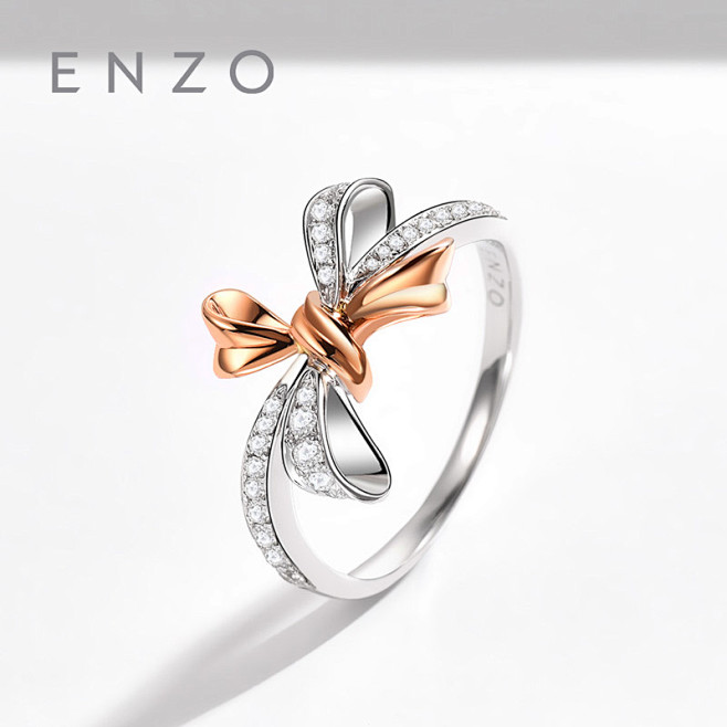 enzo珠宝 商场同款 18K金镶嵌钻石...