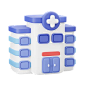 Hospital  3D Icon