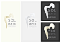 LOGO: SOL Dentis : A logo designed for a dental clinic. Modern yet modest, lightly "artistic" vibe (previous name was in fact "Art dentis" but the company realised there is such a brand on the market already and renamed to "sol&am