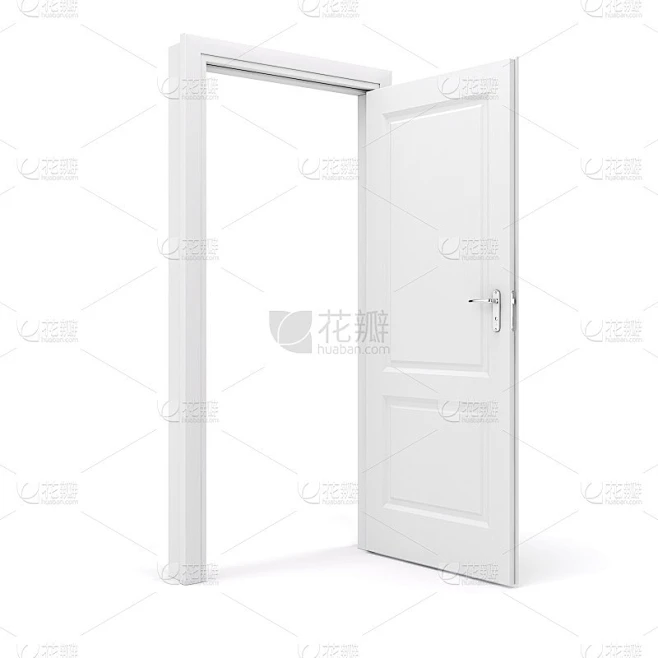 3 d白门素材-花瓣网
