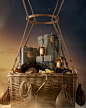 Photo by Penhaligon's on April 20, 2023. May be an image of basket, lantern, poster, hamper and text.