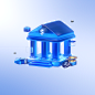 trading finance Investment brand identity financial icons 3d icon Fintech Forex Website