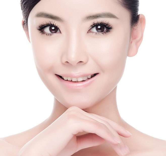 化妆品彩妆素材#女模特脸部素材#化妆品护...