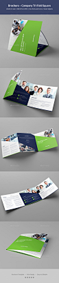 Brochure – Company Tri-Fold Square - Corporate Brochures