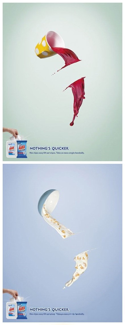 洗衣粉平面创意- 商业广告- 锐意设计网...