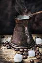 古老的东方咖啡壶