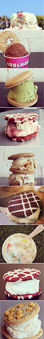 美国超级棒的冰淇淋Coolhaus~曲奇、马卡龙、ice cream混搭~~~