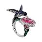 Hibiscus ring  : Boucheron Hibiscus ring 