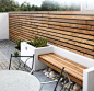 A Small Contemporary Garden - Woodpecker Garden and Landscape Designs